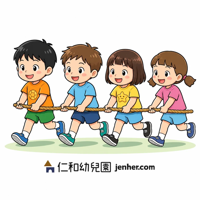 アクティビティ 5-26: 縄持ちトレイン歩調合わせ